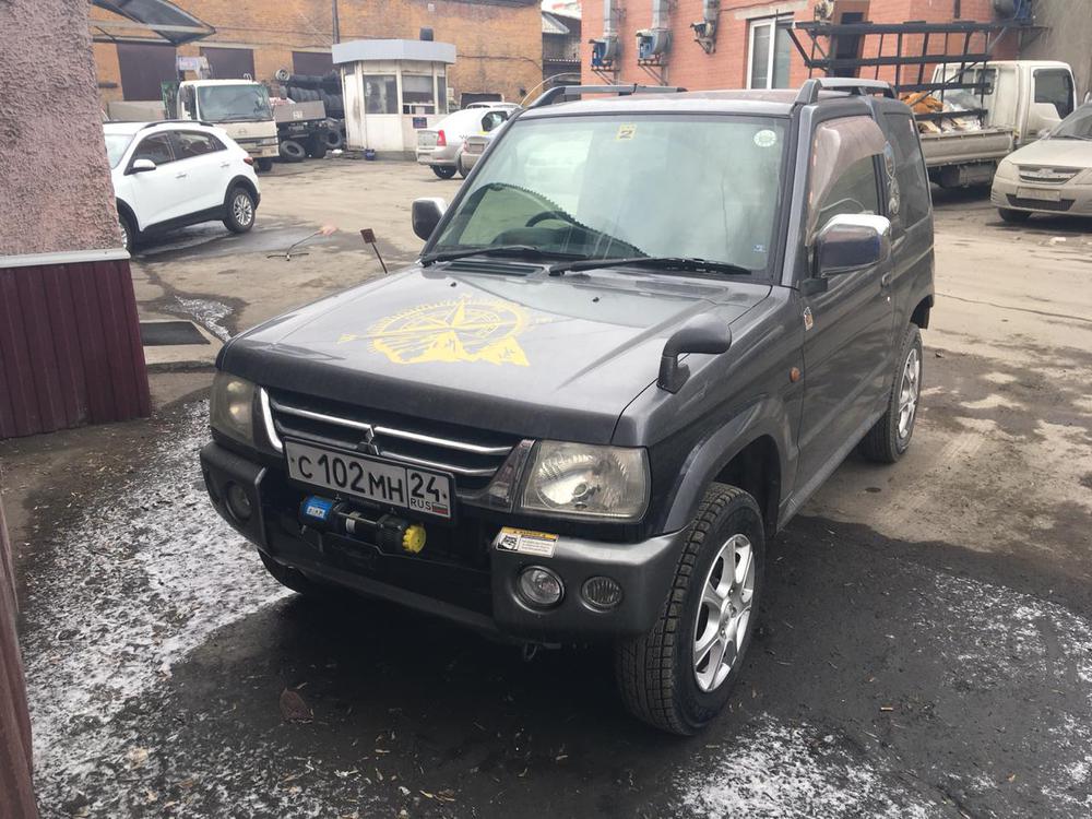 Mitsubishi pajero mini фото